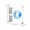 ABOOFAN Acrylic Cd Display Stand Rack for Tabletop Clear Photocard Holder with Sturdy Design and Compact Space-saving Structure Kpop Fans and Collectibles view 2