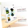 ABOOFAN Acrylic Cd Display Stand Rack for Tabletop Clear Photocard Holder with Sturdy Design and Compact Space-saving Structure Kpop Fans and Collectibles view 3