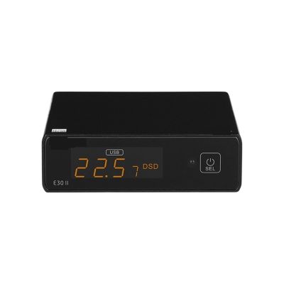 D3LX0Z1 E30 II Lite Hi-Res Desktop Decoder E30II Lite AK4493S DAC Audio Preamp Audio USB DAC(Silver)