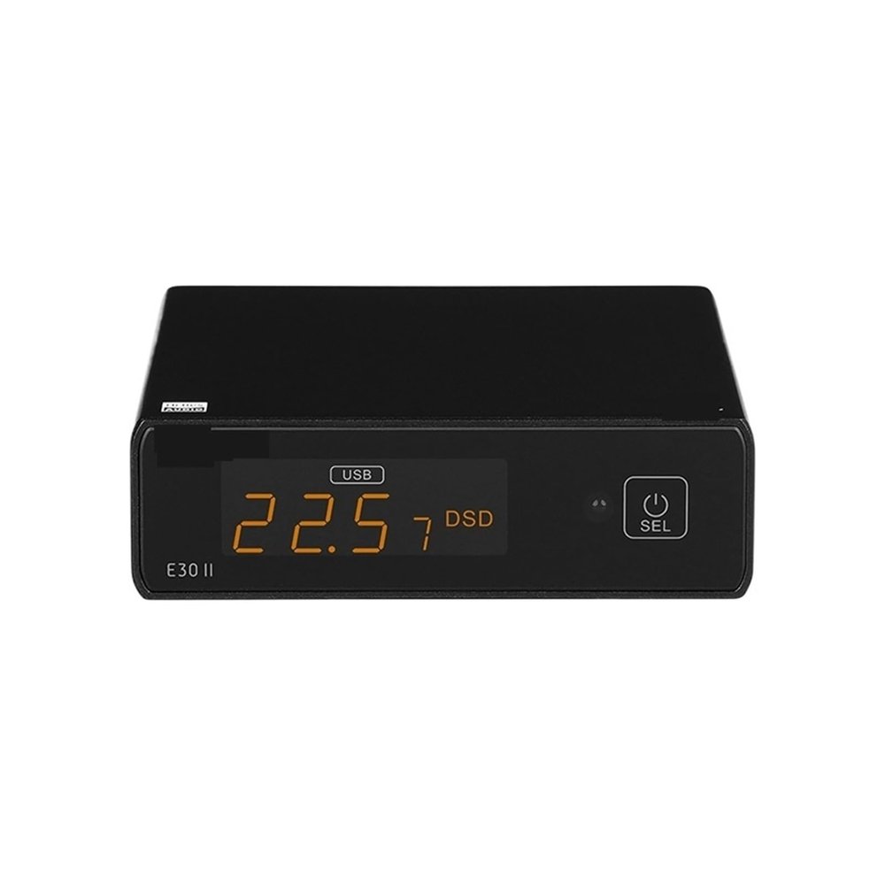 D3LX0Z1 E30 II Lite Hi-Res Desktop Decoder E30II Lite AK4493S DAC Audio Preamp Audio USB DAC(Silver)