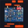 D3LX0Z1 Audio Decoder DAC Dual ES9038Q2M DSD512 Lossless Decoder QCC3084 5. USB 32BIT Interface(Without USB-B Port-D) view 4