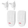 Motion Sensor Detector, 12V Infrared Security Motion Sensor Alarms System Detector PIR Driveway Alert, Anti Theft Home Security Alert System (2-Pack) view 1