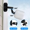 2 Pack Wall Mount for Arlo Pro/Pro2/Pro3/Pro4/Ultra/Ultra2/Essential Spotlight Camera, 360-Degree Adjustable Indoor/Outdoor Mounting Bracket for Your Surveillance Camera (Black) view 3