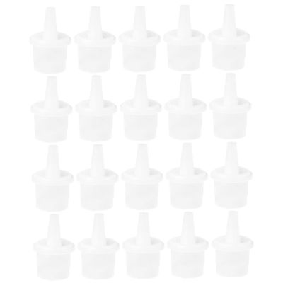 20Pcs Eyelash Glue Bottle Replacement Tips Nozzle Heads for Lash Adhesive