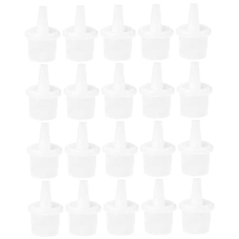 20Pcs Eyelash Glue Bottle Replacement Tips Nozzle Heads for Lash Adhesive