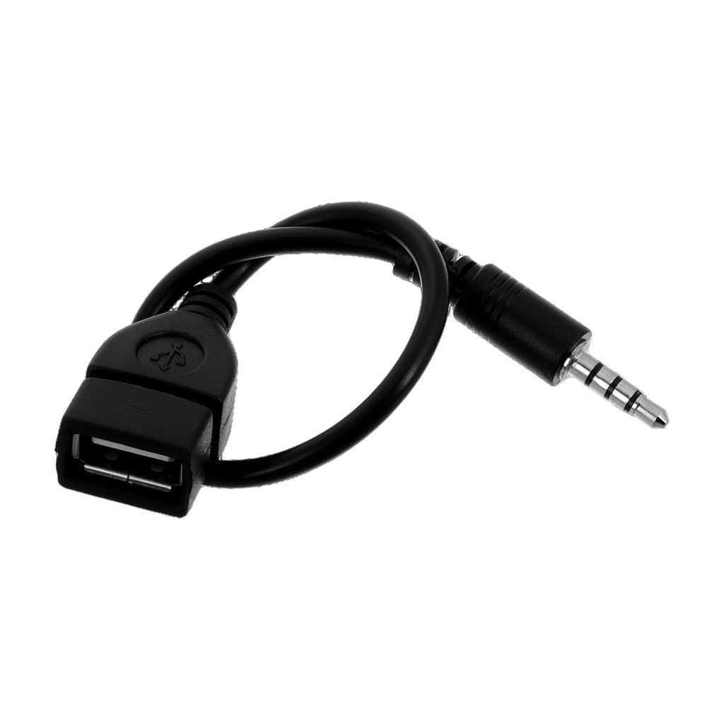 OFFIGAM Car Audio Adapter Cable to USB Audio Jack Converter for Multiple Devices Portable Music Tool