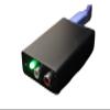 D3LX0Z1 Analog RCA to Fiber Coaxial ADC Audio Signal SPDIF Digital Decoder(44.1 K 88.2K 176.4K) view 1