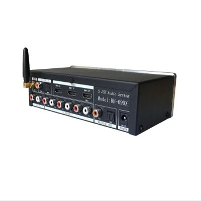 D3LX0Z1 AC3 5.1 Audio Decoder Converter HDMI-Compatible Extractor SPDIF Coaxial Optical PC-USB Soundcard 5.0 USB Player(White)