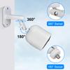 2 Pack Wall Mount for Arlo Pro/Pro2/Pro3/Pro4/Ultra/Ultra2/Essential Spotlight Camera, 360-Degree Adjustable Indoor/Outdoor Mounting Bracket for Your Surveillance Camera (White) view 3