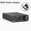 D3LX0Z1 Q5 DAC Converter USB Digital-to-Analog Adapter ESS9018K2M Decoder & Headphone Amplifier & Mini Stereo Preamplifier(with Power Supply) view 2
