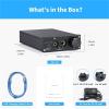 D3LX0Z1 Q5 DAC Converter USB Digital-to-Analog Adapter ESS9018K2M Decoder & Headphone Amplifier & Mini Stereo Preamplifier(with Power Supply) view 3