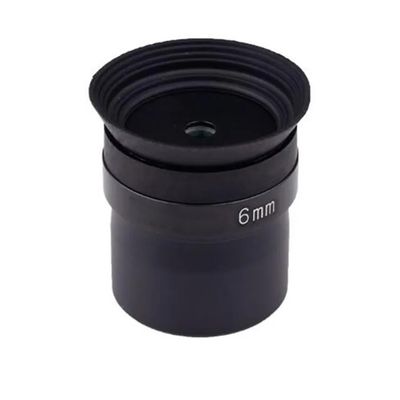 PL 6mm 1.25 Inches 31.7mm Broadband Green Film 6mm Length Optical Glass Telescope Eyepiece TLPL6mm