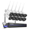 ANNKE Wireless Home Camera, 16CH Expandable 4K 16CH NVR with 4K Cameras 10 Pcs, Security Camera System, 4TB HDD, 100ft Night Vision, IP66 Waterproof, 2-Way Audio, Human Detection, Plug-and-Play view 1
