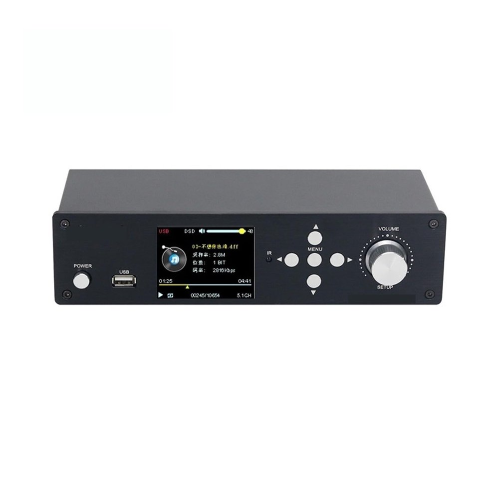 D3LX0Z1 Digital 5.1 Decoder Digital to Analog Audio Converter HDMI2.0 Switch SPDIF Coaxial5.0 ARC PC-USB Drive Input(CS4354 US Plug)