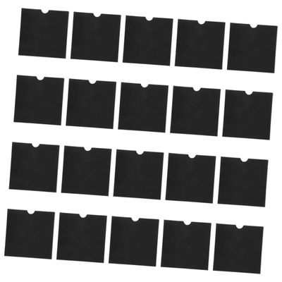 PRETYZOOM 20pcs Versatile Cd DVD Envelopes DVD Packaging Bag Cd Packaging Bag Use Holder Sleeves