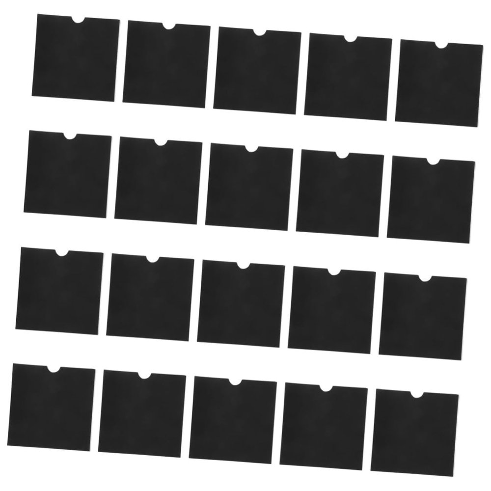 PRETYZOOM 20pcs Versatile Cd DVD Envelopes DVD Packaging Bag Cd Packaging Bag Use Holder Sleeves