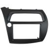 AAAQMGIH Compatible for Civic 2006-2011 Double Din Fascia Radio DVD Stereo Cd Panel Dash Mounting Installation Trim Kit Face Frame Bezel with Wire Harne(Left) view 1