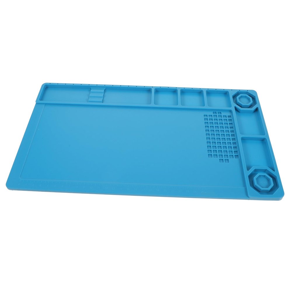 DIYEAH Silicone Soldering Mat Static Non-slip Repair Pad for Electronics for Circuit Board Smartphone Gadgets for Men
