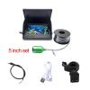 OKANEN Underwater Fishing Camera, Video Fish Finder Kit Fishing Camera Dark Night Vision 4.3/5 Inch LCD Monitor Display 80-100m Depth Underwater Camera Set Device(Set-B 5 inch) view 2