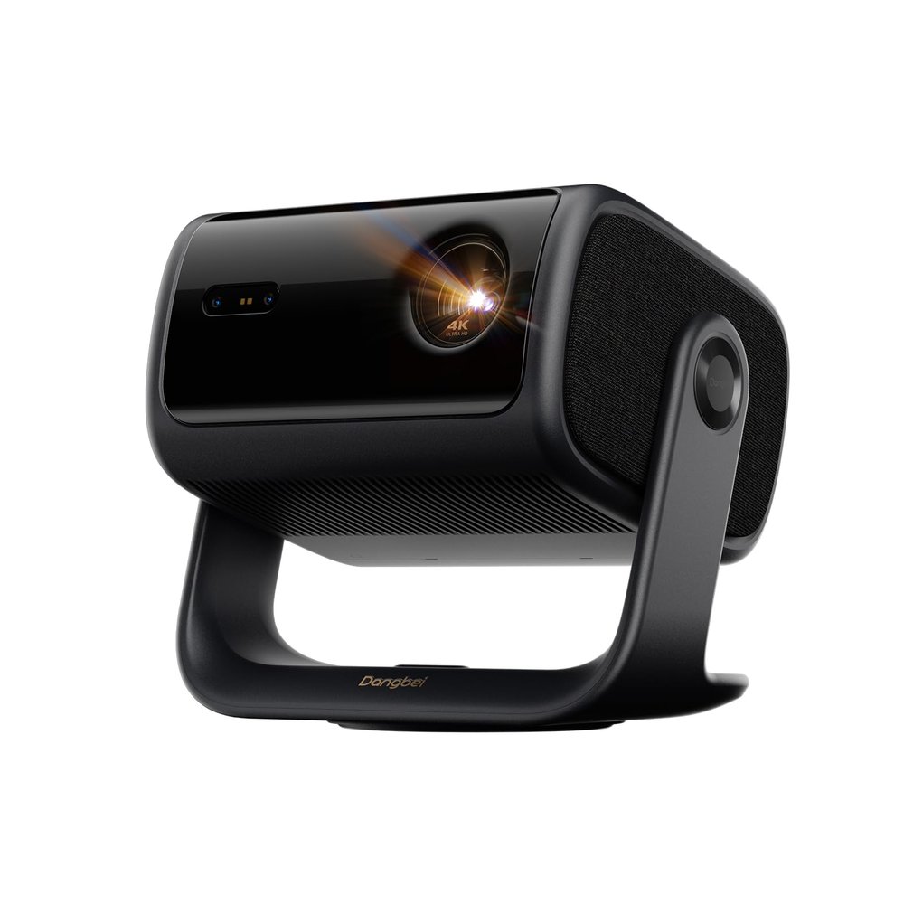Dangbei MP1 MAX Triple Laser Projector 4K - 3100 ISO Lumens, 110% BT.2020, Google TV with Netflix Officially, 300'' Display, 2x12W Dolby Audio DTS:X, HDR10+, Blu-ray 3D