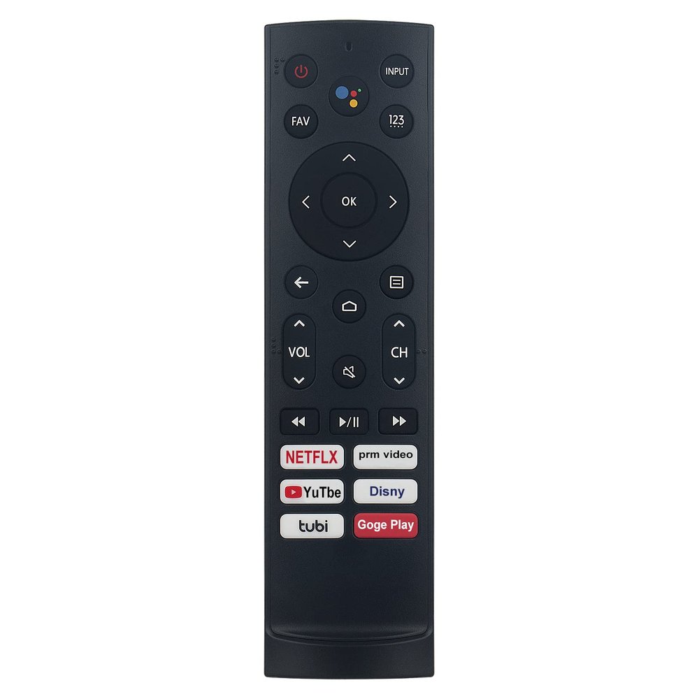 Allimity ERF3B90H 288959 Replacement Voice Remote fit for Hisense 4K Smart TV 100L5G-CINE100A 100L5G-DLT100B 100L9G-CINE100A 120L9G-CINE120A 120L5G-CINE120A PX1 PX1-PRO