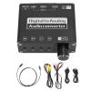 Digital to Analog Sound Converter, 5.1 Optical Adapter, Rugged Aluminum Alloy Construction, for Phone Tablet Computer TV Speaker, Supports USB and Memory Cards, view 1