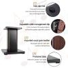 12 Inch (30CM)- Pair- Wood Speaker Stands for Home-Cinema HiFi Desktop and Satellite Speakers Monitor Stands view 4
