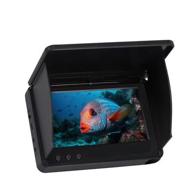 OKANEN Underwater Fishing Camera, Portable Video Fish Finder Underwater Ice Fishing Camera 4.3/5.0 Inch LCD Display Night Vision Camera for Fishing Lights(30m 5.0in Carton Box)