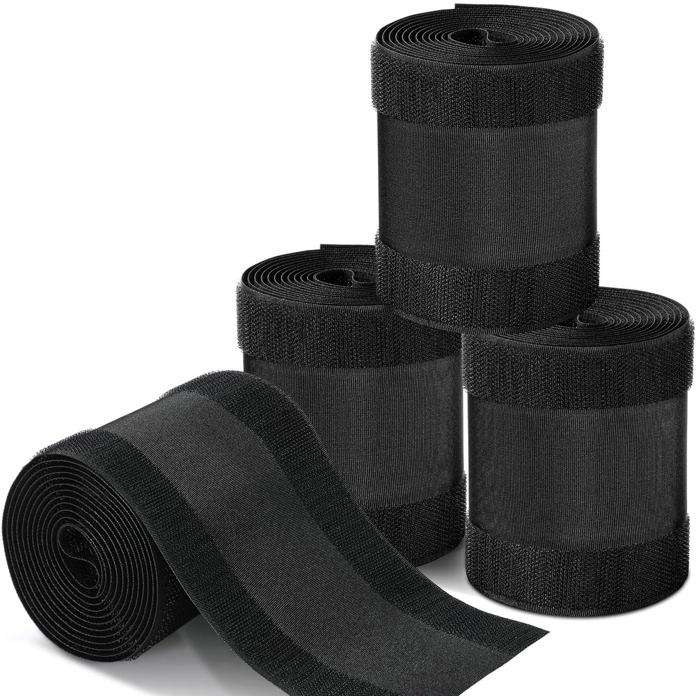 Beeveer 24 ft Carpet Cord Cover Cable Protector Floor Cover Cable Protector Management Prevent a Trip Hazard Only for Commercial Office Carpet