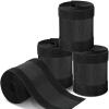 Beeveer 24 ft Carpet Cord Cover Cable Protector Floor Cover Cable Protector Management Prevent a Trip Hazard Only for Commercial Office Carpet view 1