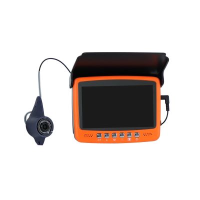 Underwater Fishing Camera, 4.3 Inch IPS Monitor Video Fishing Camera with 15m Cable 1000TVL Fish Finder 8pcs Infrared Lamp Camera Lights ON/Off Function(20M)
