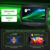 2+64GB for Android Car Stereo Jeep Renegade 2016-2020 Wireless Carplay 9" Touch Screen Car Radio Android Auto, in-Dash Kit GPS Navigation WiFi Bluetooth SWC Mirror Link, Mic Backup Camera view 4