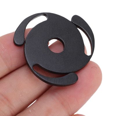 45 RPM Adapter, for 7 Inch Record Players and Turntables, Solid Aluminum Alloy Dome 45 Record Adapter (Black)