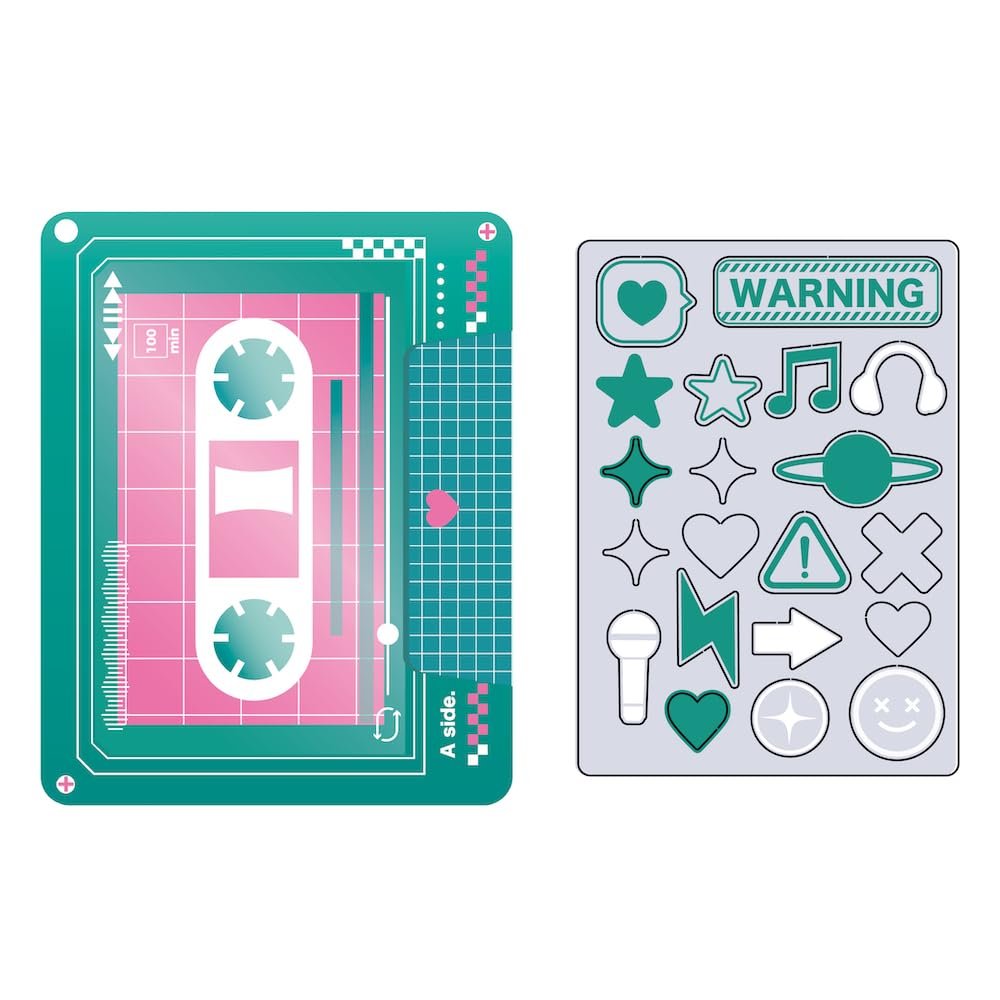 Cassette Tape Frame Green