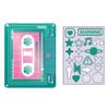Cassette Tape Frame Green view 1