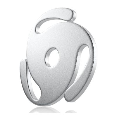 45 RPM Adapter, for 7 Inch Record Players and Turntables, Solid Aluminum Alloy Dome 45 Record Adapter (Silver)