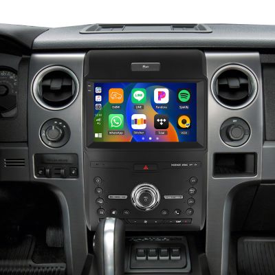 [4G+64G] Car Radio for Ford F150 2013 2014 with Wireless CarPlay Android Auto,9" Touchscreen Ford F150 Android 13 Car Stereo with Mirror Link Voice Control WiFi/GPS,Bluetooth,FM/RDS+Backup Camera
