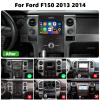 [4G+64G] Car Radio for Ford F150 2013 2014 with Wireless CarPlay Android Auto,9" Touchscreen Ford F150 Android 13 Car Stereo with Mirror Link Voice Control WiFi/GPS,Bluetooth,FM/RDS+Backup Camera view 2