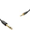bodateng 6.35 mm to 3.5 mm Ja-ck Aux Cable for Electronic Keyboard Drum Guitar Mixer Audio Connector HiFi Stereo Sound Adapte(15m) view 3