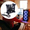 Quiet 120mm Router Fan Coolers With Speed Controller DC5V USB Powered Cooling Case Fan For Router Modem Receiver DVR view 2