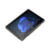 HP Fortis Flip G1i 11.6" Touchscreen Convertible 2 in 1 Notebook - HD - Intel N-Series N250-4 GB - 128 GB Flash Memory - Jet Black - Smart Buy - Intel Chip - 1366 x 768 - Windows 11 Pro - UHD Graphi view 1