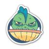 2 (Pieces) 3" and 5" Cartoon Simple Monster Sticker, Waterproof Vinyl Decals for Many Purpose Like Cars, Trucks, Laptops, Phones, Windows and More view 1