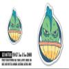 2 (Pieces) 3" and 5" Cartoon Simple Monster Sticker, Waterproof Vinyl Decals for Many Purpose Like Cars, Trucks, Laptops, Phones, Windows and More view 2