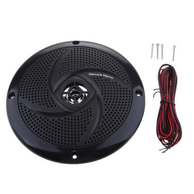 CHMIFTNX 6.5 Inch 40W Marine/RV/Car Waterproof Speakers for r Boat ATV UTV RZR Golf Carts Truck Black 90dB Music Speaker