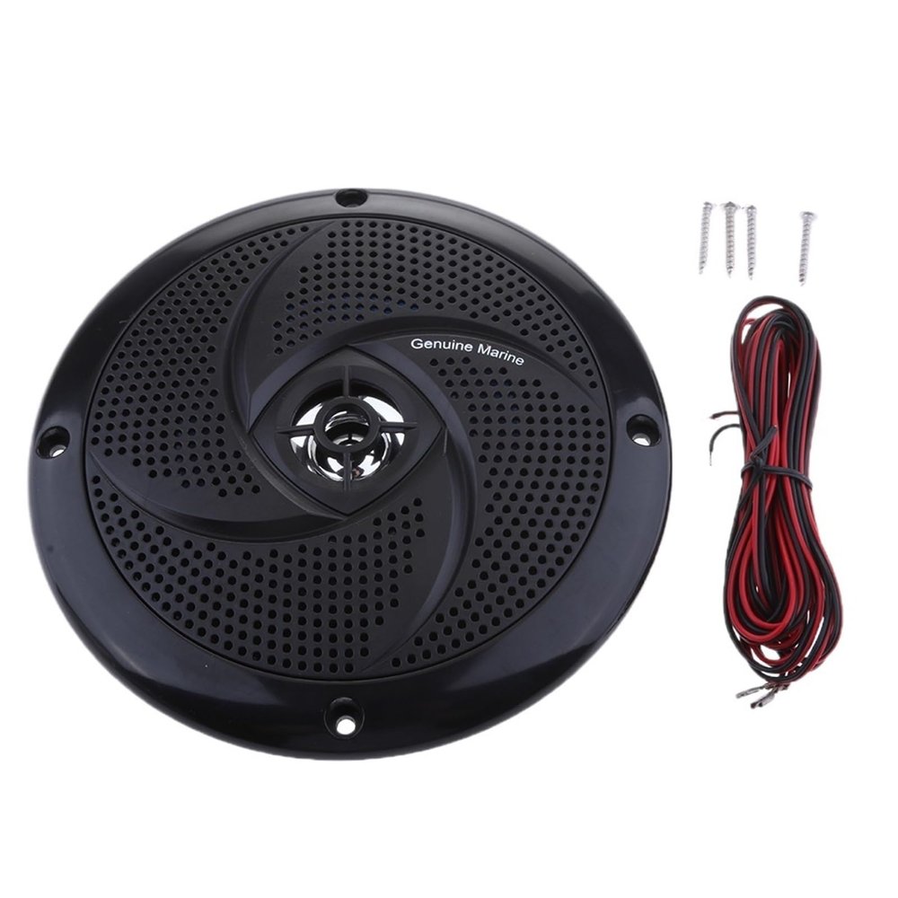 CHMIFTNX 6.5 Inch 40W Marine/RV/Car Waterproof Speakers for r Boat ATV UTV RZR Golf Carts Truck Black 90dB Music Speaker