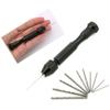COPLKY Hand Twist Drill 1 Set Epoxy Steel Pin Vise Hand Drill with 10 Drill Bits Manual Craft Drill for Twist Drill Bi view 4