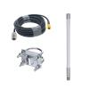 915MHz Lora Antenna 5.8dBi 3DFB Low Loss Cable for Meshtastic Nebra Bobcat 300 Cal-Chip RAK V2 Syncrobit SenseCAP M1 Helium HNT Miner Hotspot Gateway (White, 45CM) view 1