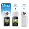 Zunate Action Camera with 4032x3024 HD Resolution, 180 Rotating Lens, 1.47in Display, App Preview, WiFi Sports Cam with Neck Strap for Outdoor Recording view 2