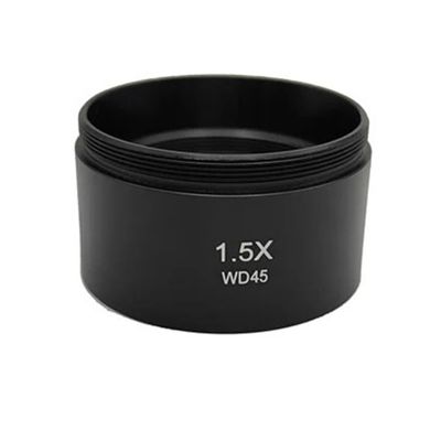 0.3X 0.5X 0.7X 0.75X 1.0X 1.5X 2.0X Auxiliary Objective Lens Barlow Lens for Binocular Stereo Microscope(1.5X)