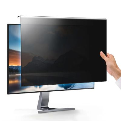 18.5-32 Inch Computer Privacy Screen for 16:9 Aspect Ratio Widescreen Monitor, Eye Protection Anti Glare Blue Light Computer Monitor Privacy Filter, Removable Anti-Scratch Protector Film ( 24 in [16:10])